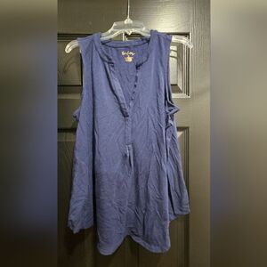 Lilly Pulitzer Navy Tank Top